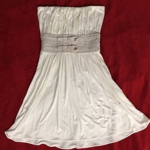 Light cream sky dress or tunic top size xs